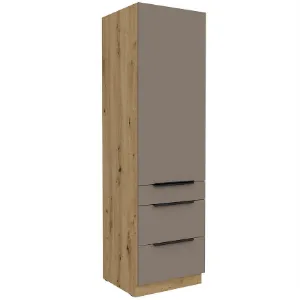 Obrazek Szafka Kuchenna Aria-Ta/Ar Anti Fingerprint 60dks-210 1f 3s