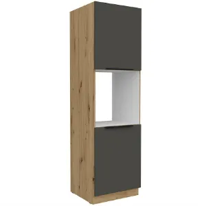 Obrazek Szafka Kuchenna Aria-Gr/Ar Anti Fingerprint 60dp-210 2f