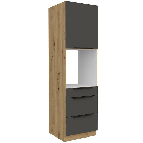 Obrazek Szafka Kuchenna Aria-Gr/Ar Anti Fingerprint 60dps-210 1f 3s