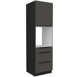 Obrazek Szafka Kuchenna Aria-Gr/Bl Anti Fingerprint 60dps-210 1f 3s