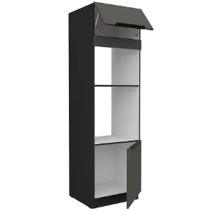Obrazek Szafka Kuchenna Aria-Gr/Bl Anti Fingerprint 60dpm-210 2f