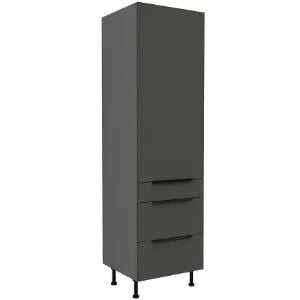 Obrazek Szafka Kuchenna Aria-Gr/Ant Anti Fingerprint 60dks-215 1f 3s