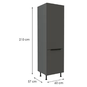 Obrazek Szafka Kuchenna Aria-Gr/Ant Anti Fingerprint 60lo-215 2f