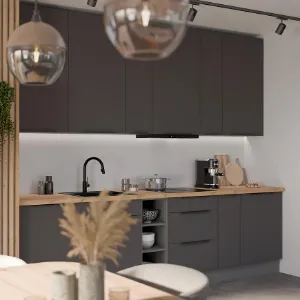 Obrazek Szafka Kuchenna Aria-Gr/Ant Anti Fingerprint 60dp-215 2f