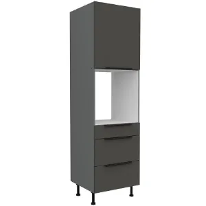 Obrazek Szafka Kuchenna Aria-Gr/Ant Anti Fingerprint 60dps-215 1f 3s