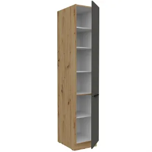 Obrazek Szafka Kuchenna Aria-Gr/Ar Anti Fingerprint 40dk-210 2f