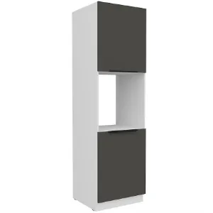 Obrazek Szafka Kuchenna Aria-Gr/Wh Anti Fingerprint 60dp-210 2f