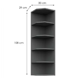 Obrazek Szafka Kuchenna 30g-108 Zak Antracyt