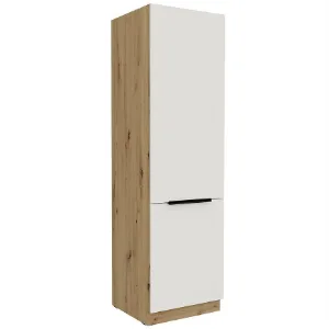 Obrazek Szafka Kuchenna Aria-Wh/Ar Anti Fingerprint 60lo-210 2f