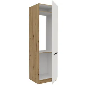 Obrazek Szafka Kuchenna Aria-Wh/Ar Anti Fingerprint 60lo-210 2f