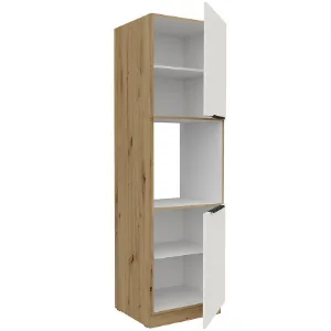 Obrazek Szafka Kuchenna Aria-Wh/Ar Anti Fingerprint 60dp-210 2f