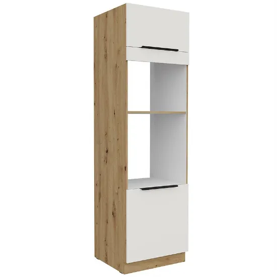 Obrazek Szafka Kuchenna Aria-Wh/Ar Anti Fingerprint 60dpm-210 2f