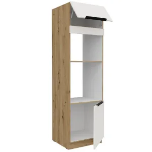Obrazek Szafka Kuchenna Aria-Wh/Ar Anti Fingerprint 60dpm-210 2f