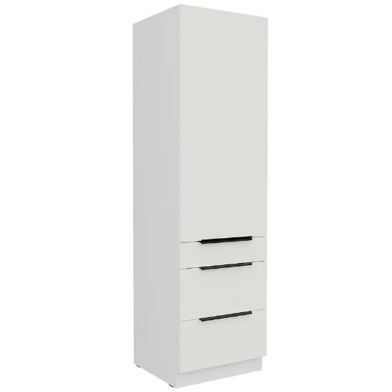 Obrazek Szafka Kuchenna Aria-Wh/Wh Anti Fingerprint 60dks-210 1f 3s