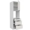 Obrazek Szafka Kuchenna Aria-Wh/Wh Anti Fingerprint 60dps-210 1f 3s