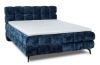 Obrazek Łóżko kontynentalne Elegance granatowe