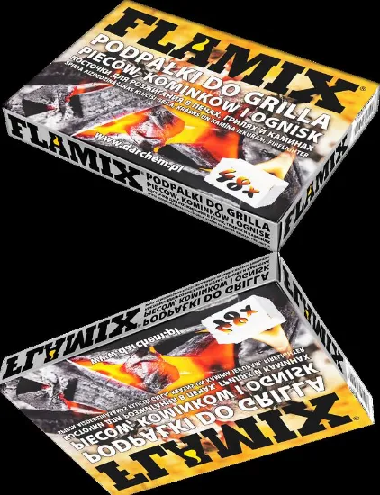 Obrazek Podpałka biała 48 kostek