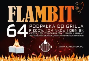 Obrazek Podpałka biała 64 kostek