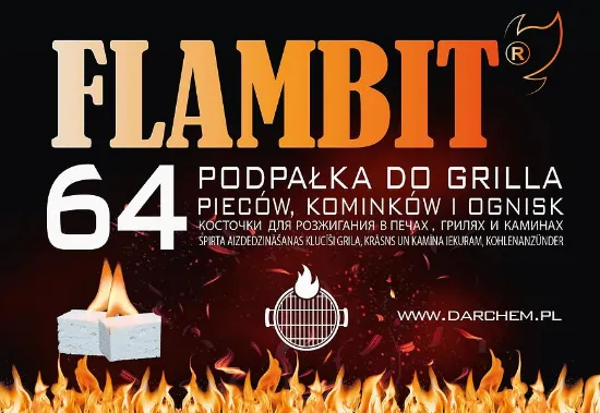 Obrazek Podpałka biała 64 kostek