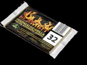 Obrazek Podpałka szara 32 kostki