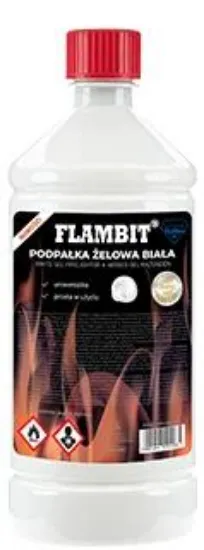 Obrazek Podpałka żelowa biała 1l
