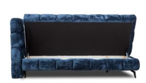 Obrazek Łóżko kontynentalne Elegance granatowe