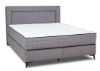 Obrazek Łóżko tapicerowane z pojemnikiem Tesso popielate
