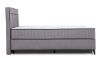 Obrazek Łóżko tapicerowane z pojemnikiem Tesso popielate