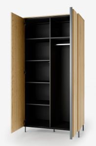 Obrazek Szafa dwudrzwiowa Tivoli TI-01 dąb cremona torro