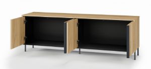 Obrazek Komoda RTV czterodrzwiowa Tivoli TI-05 dąb cremona torro