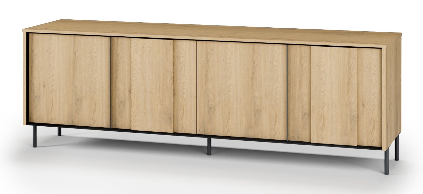 Komoda RTV czterodrzwiowa Tivoli TI-05 dąb cremona torro