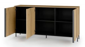 Obrazek Komoda trzydrzwiowa Tivoli TI-04 dąb cremona torro