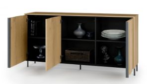 Obrazek Komoda trzydrzwiowa Tivoli TI-04 dąb cremona torro