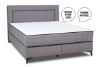 Obrazek Łóżko tapicerowane z pojemnikiem Tesso popielate