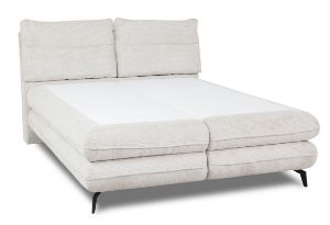 Obrazek Łóżko kontynentalne Harmony 160x200 cm beżowe