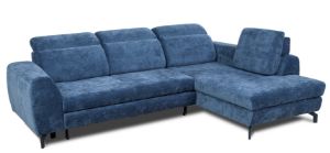 Obrazek Narożnik z funkcją spania Tybet lewy niebieski