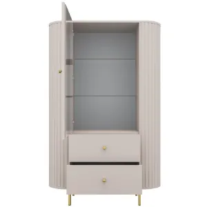 Obrazek Witryna Ovalio 112  1f 2s Beż Piaskowy (Kaszmir)