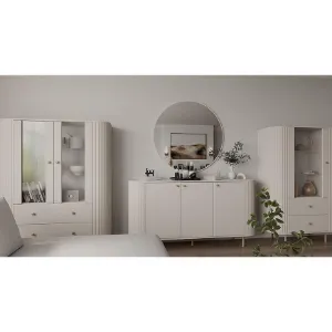 Obrazek Witryna Ovalio 112  1f 2s Beż Piaskowy (Kaszmir)