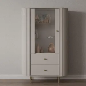 Obrazek Witryna Ovalio 112  1f 2s Beż Piaskowy (Kaszmir)