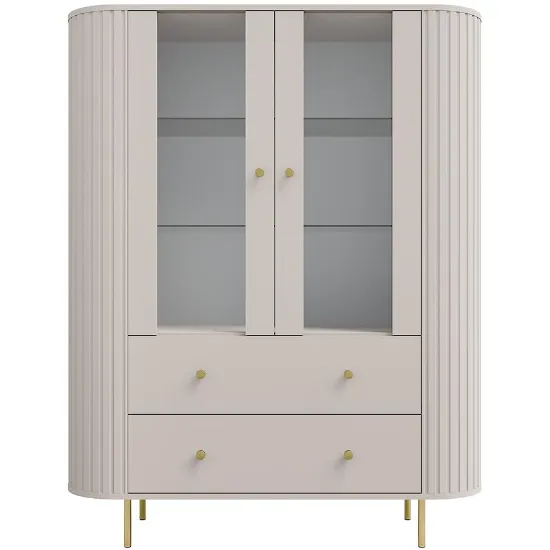 Obrazek Witryna Ovalio 122  2f 2s Beż Piaskowy