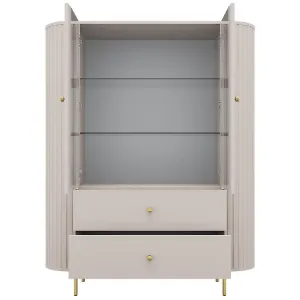 Obrazek Witryna Ovalio 122  2f 2s Beż Piaskowy (Kaszmir)