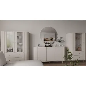 Obrazek Witryna Ovalio 122  2f 2s Beż Piaskowy (Kaszmir)