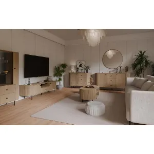 Obrazek Witryna Ovalio 112  1f 2s Dąb Cremona