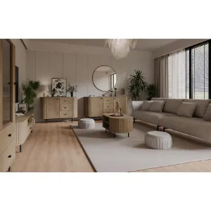 Obrazek Witryna Ovalio 112  1f 2s Dąb Cremona