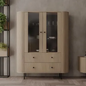 Obrazek Witryna Ovalio 122  2f 2s Dąb Cremona