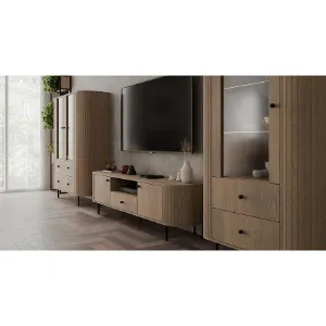 Obrazek Witryna Ovalio 122  2f 2s Dąb Cremona