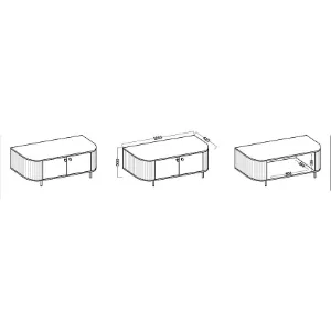 Obrazek Rtv Ovalio 302  2f Beż Piaskowy (Kaszmir)