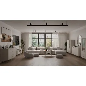 Obrazek Rtv Ovalio 321  2f 1s Beż Piaskowy (Kaszmir)