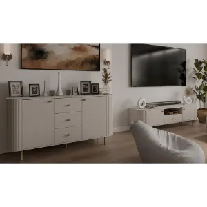 Obrazek Rtv Ovalio 321  2f 1s Beż Piaskowy (Kaszmir)