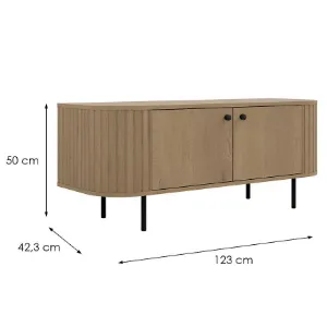 Obrazek Rtv Ovalio 302  2f Dąb Cremona